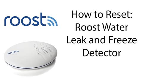 roost leak detector|Roost Smart Water Leak and Freeze Detector review: Roost。